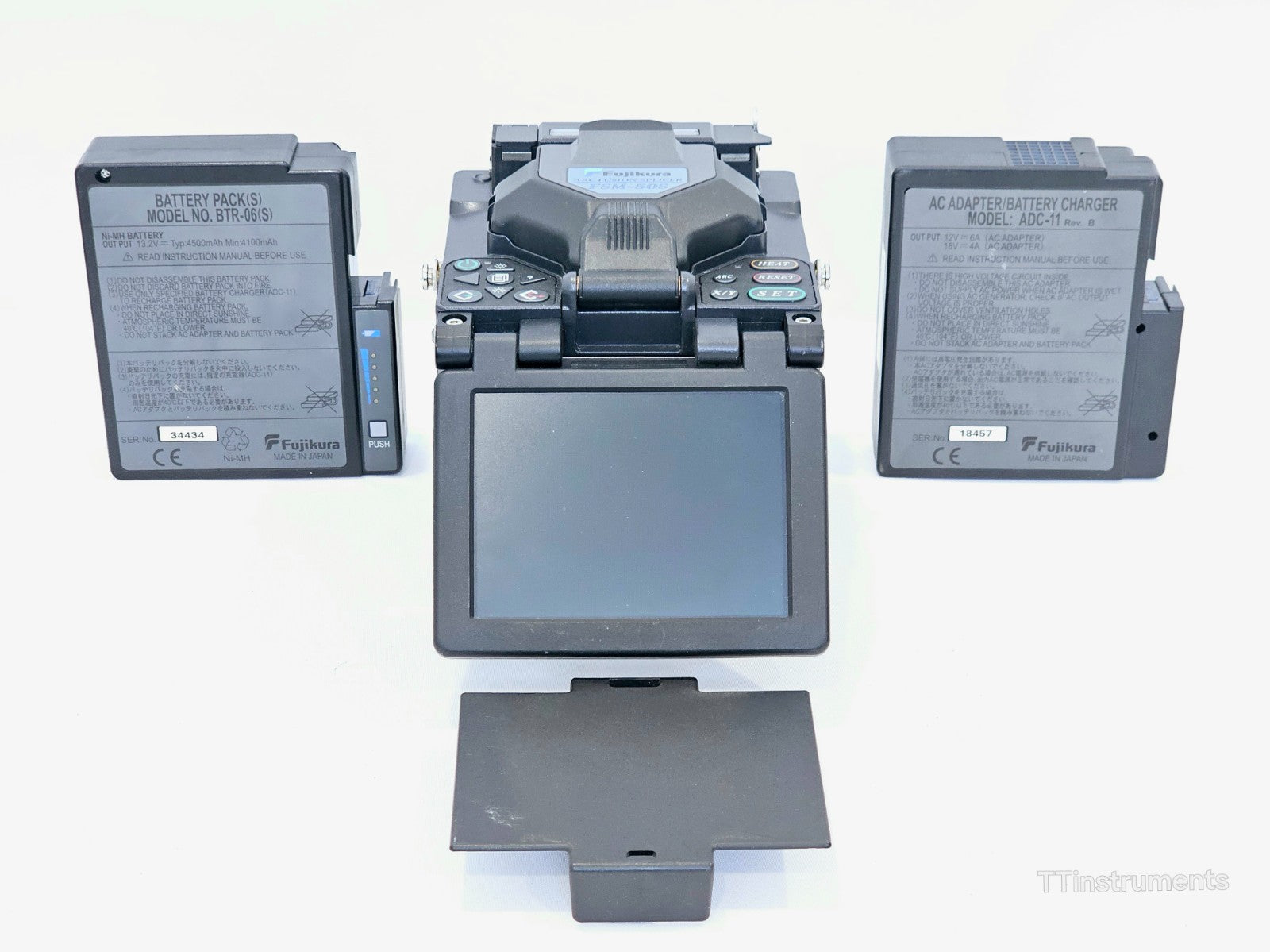 Fujikura 50S Fiber Splicer ARC 4102 with Battery and Adapter