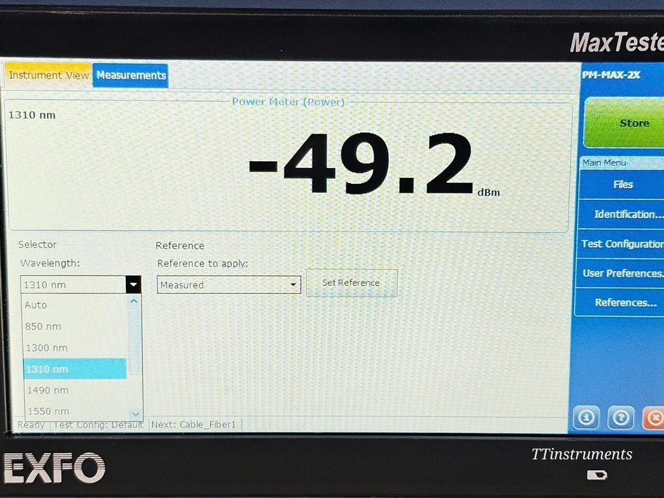 EXFO MAX-730C-SM2 OTDR 1310/1550 & 1625 nm LIVE with PM-MAX-2X APC-SC SM2 730C14