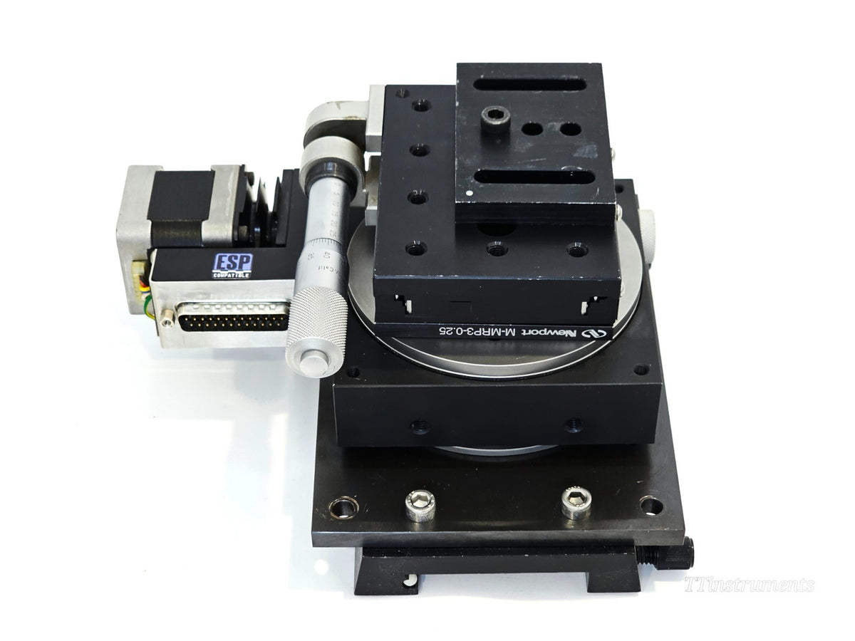 Newport ESP301 drive controller angle view showing overall condition