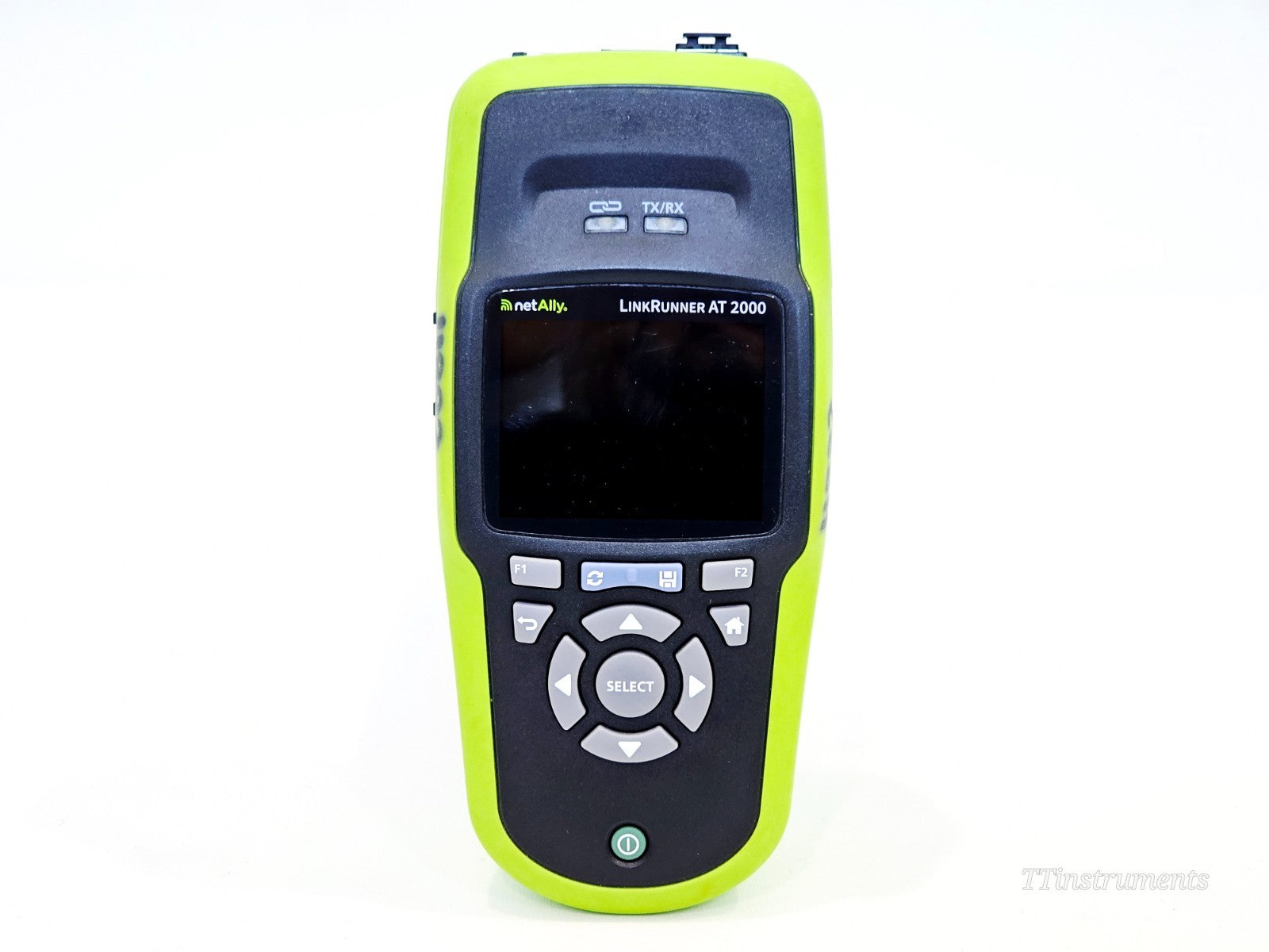 NetAlly LinkRunner front panel view showing display and control buttons