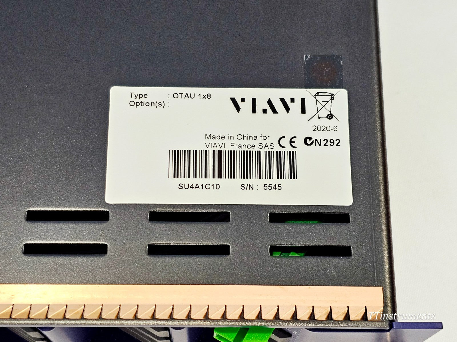 Viavi JDSU OTU 8000E v2 with OTAU 1x8 Optical Switch 2020