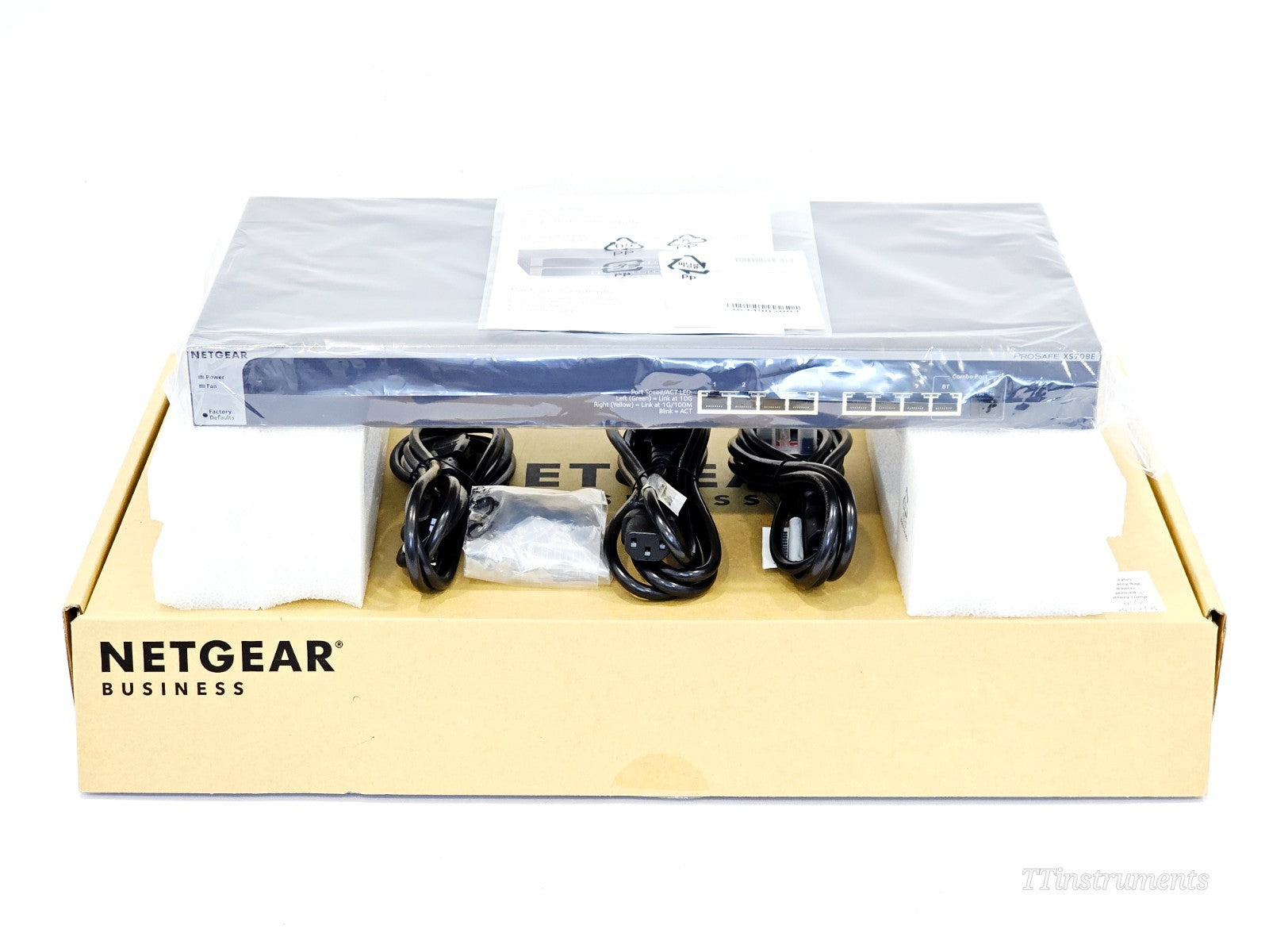 Netgear 8 Port Pro Safe 10G Plus Sswitch XS708E-200NES XS708E ProSafe SX708Ev2