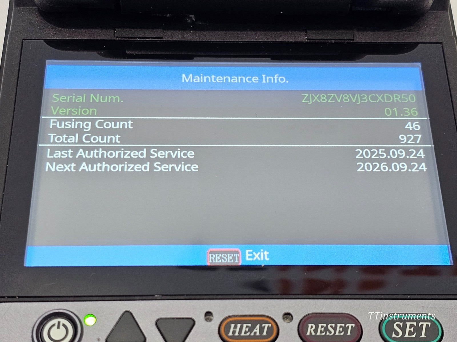 Serviced Fujikura 41S Active Cladding Fusion Splicer + CT-50 Cleaver ARC 927