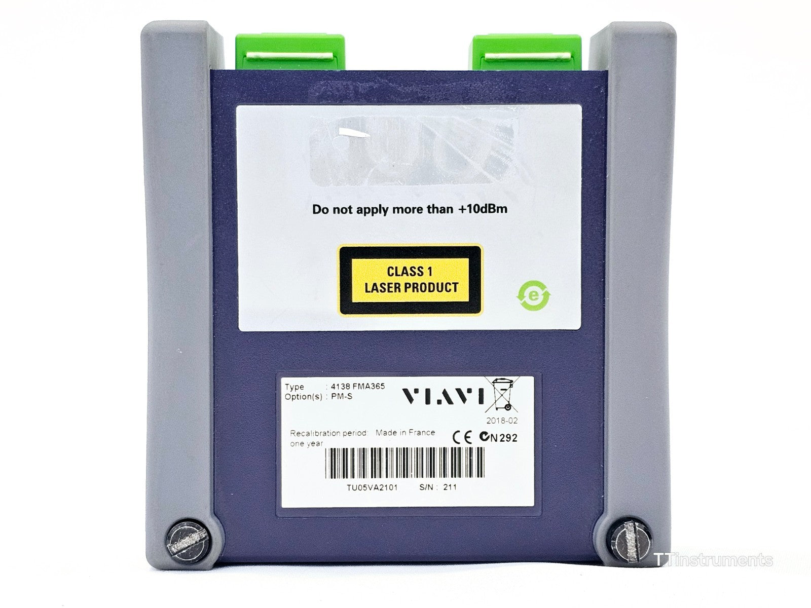 Viavi JDSU MTS 2000 V2 with 4138 FMA365 1310 1550 + 1650nm Live SM OTDR APC