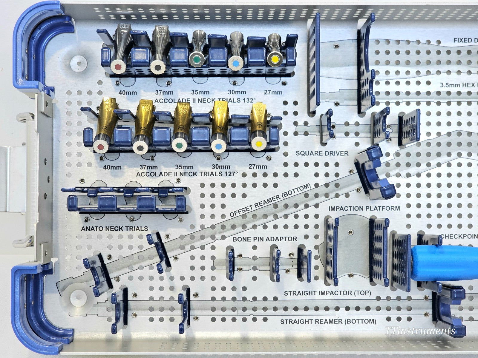 Stryker Mako Hip Instrumentation Kit With Various Trials - Incomplete