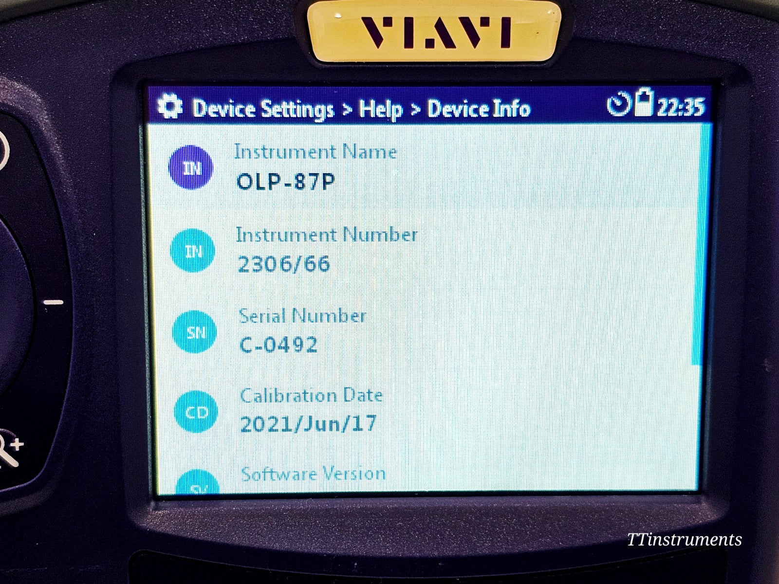 Viavi JDSU OLP-87P Selective PON Power Meter 2306/66 12701310/1490/1550/1578 nm