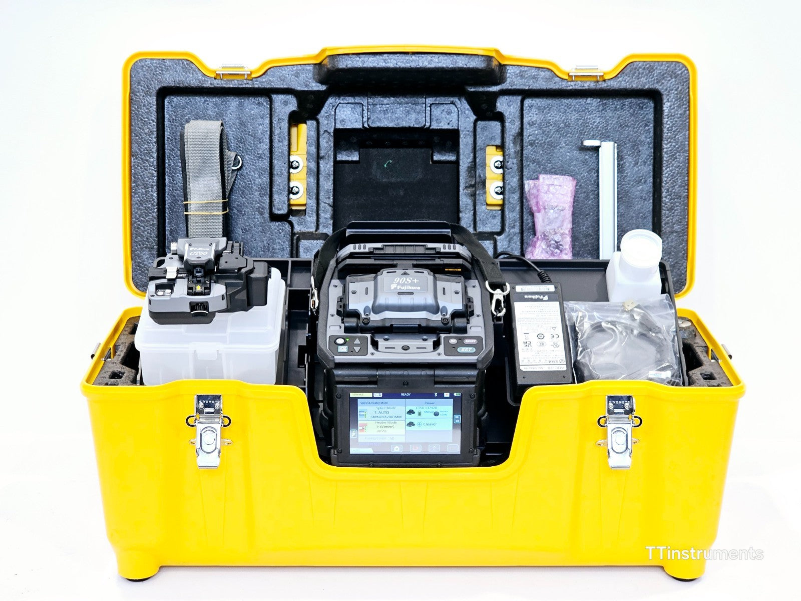 Serviced Fujikura 90S+ Fibre Optic Fusion Splicer + CT-50 Cleaver - ARC 5505