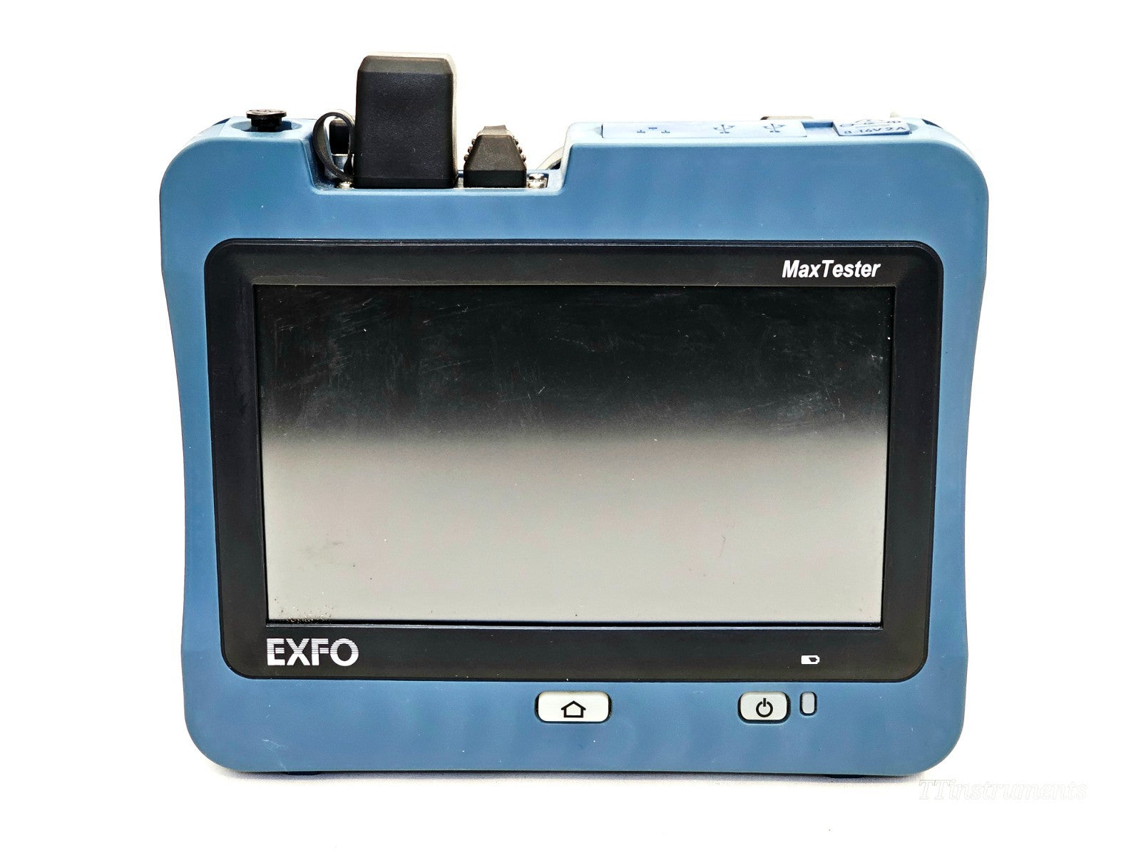 EXFO MAX-730C-SM8-EA OTDR front panel view showing display and keypad controls