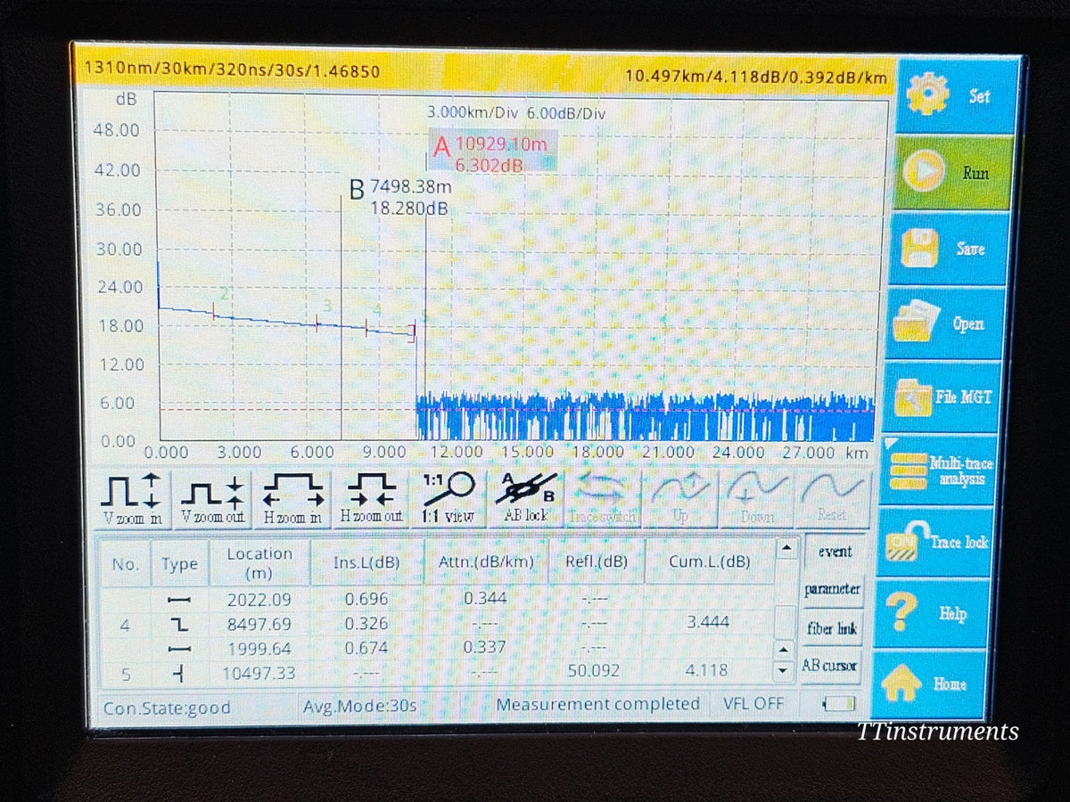 FibreFox FF600 Quad OTDR 850/1300 MM 1310/1550 SM SC-PC14