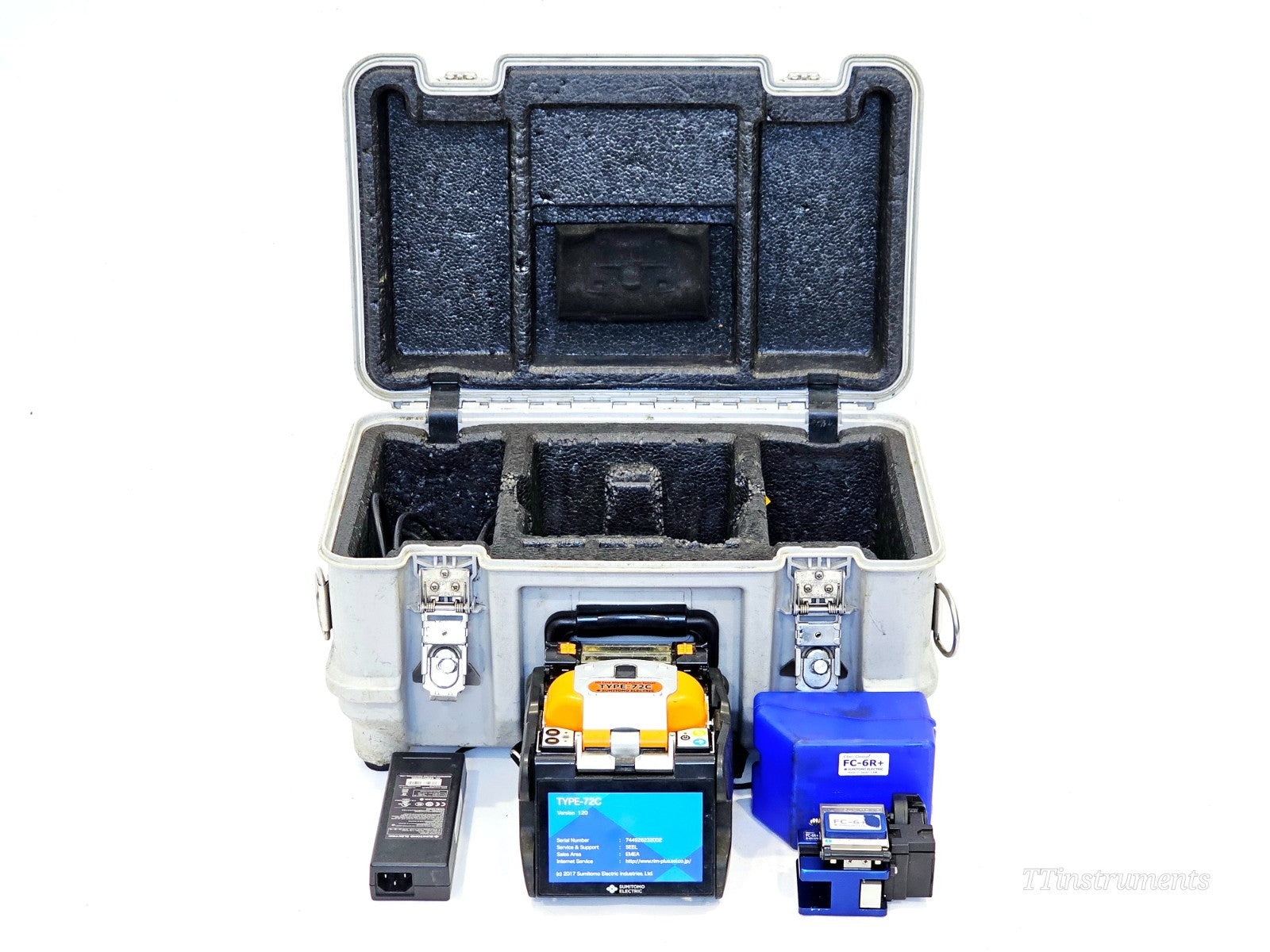 Sumitomo Type-72C Core Alignment Fiber Optic Splicer + FC-6R+ Cleaver ARC 418140