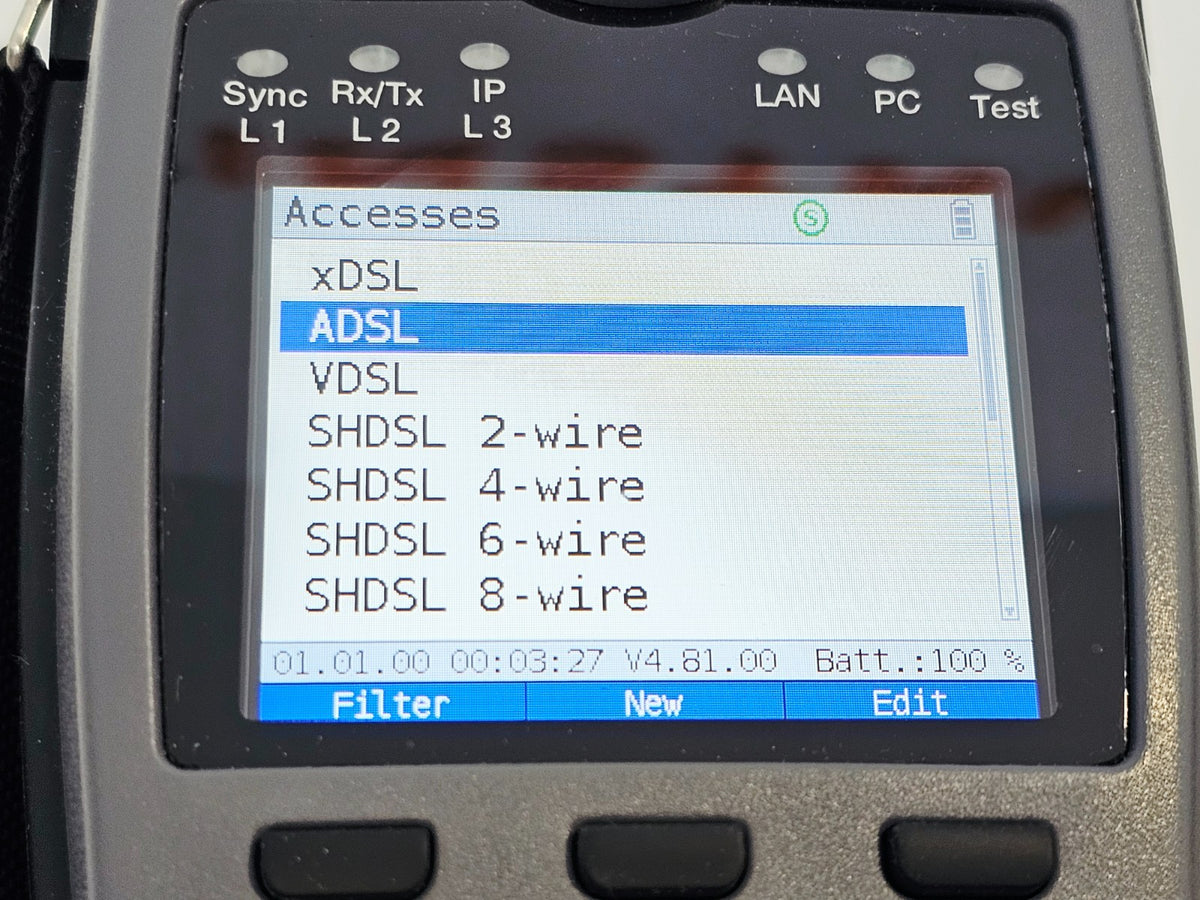 Intec Argus 166 GigE + ADSL Annex B (i) & J VDSL SHDSL ISDN Ethernet TDR & More17