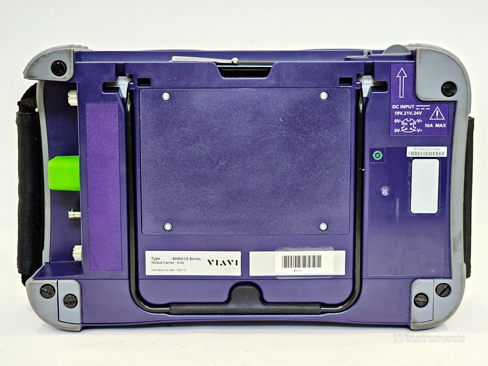 Viavi JDSU MTS 6000A with 81MRDISPAP CD PMD AP Dispersion Analyzer 1260-1640 nm15