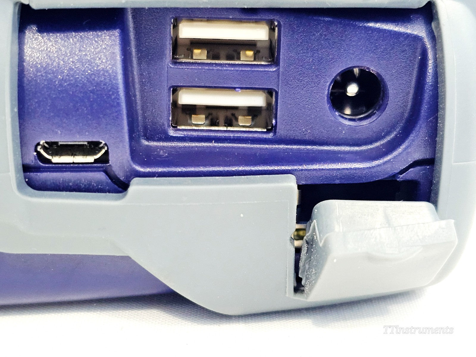 VIAVI OLP-87 optical power meter label and serial number