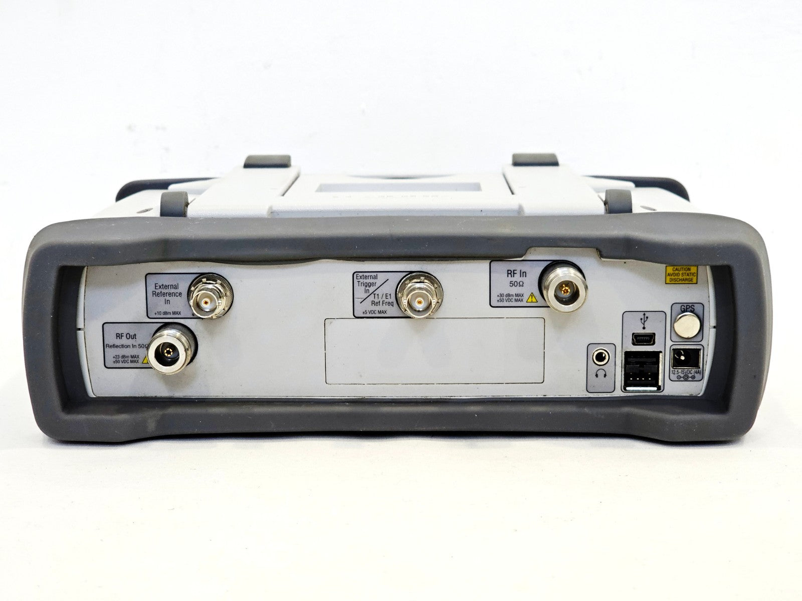Anritsu S331E bottom panel view battery compartment
