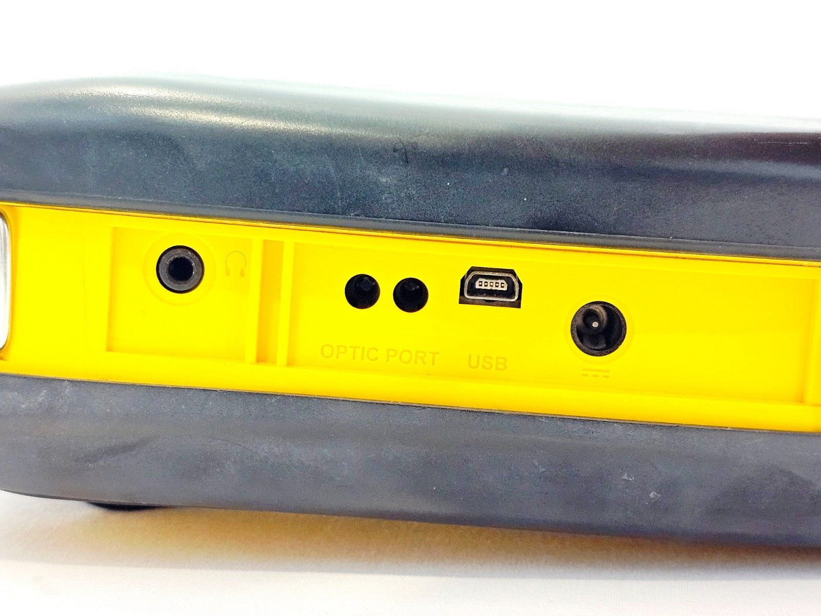 Narda SRM-3006 used radiation meter top view showing keypad and display