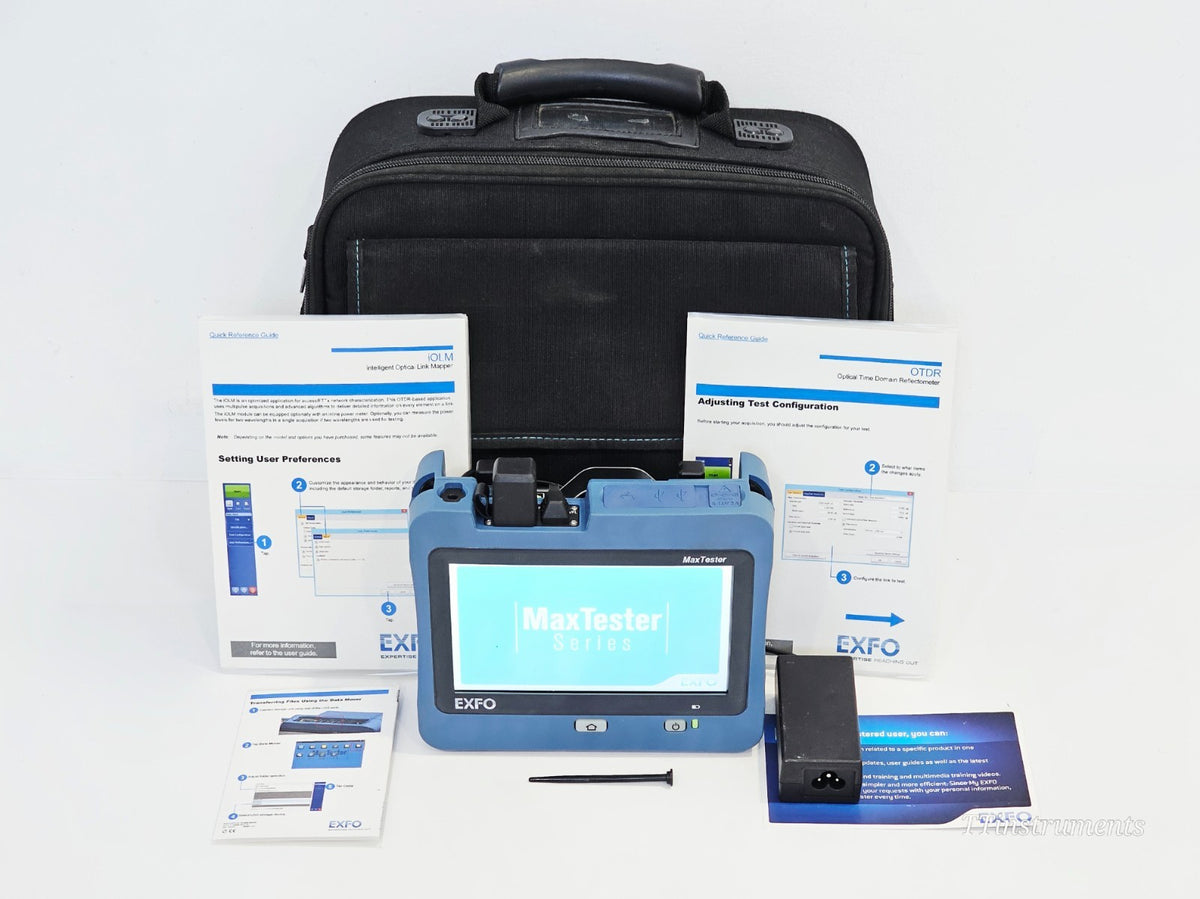 EXFO MAX-730C-SM8 MaxTester PON/Metro OTDR 1310/1550/1650nm iOLM SM8 Live Testin0