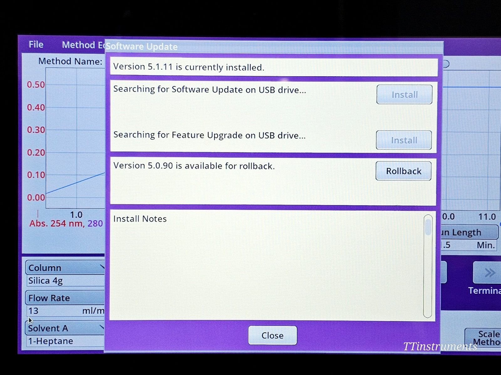 Serviced Teledyne ISCO CombiFlash NEXTGEN 300+ EZ Prep UV Chromatography System