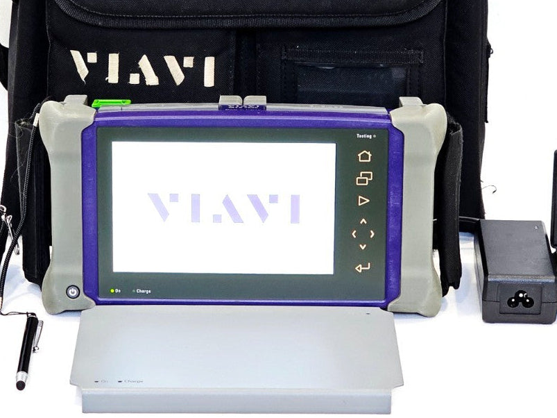 Calibrated Viavi MTS 4000 V2 + 4138 FB65 1310/1550/1650 Live OTDR & P5000i Tips0