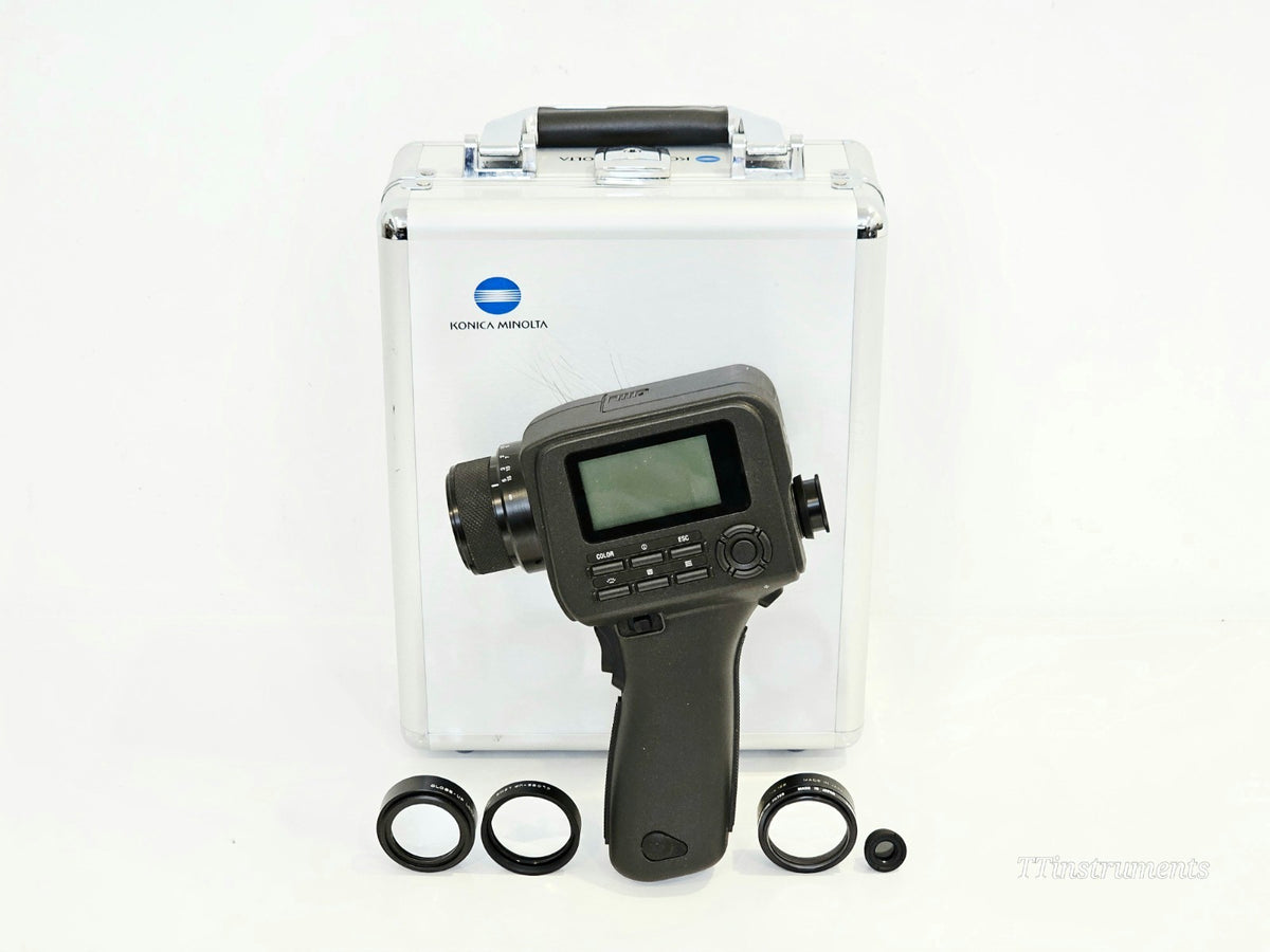 Konica Minolta used light meter analyser tester for luminance illuminance measurement