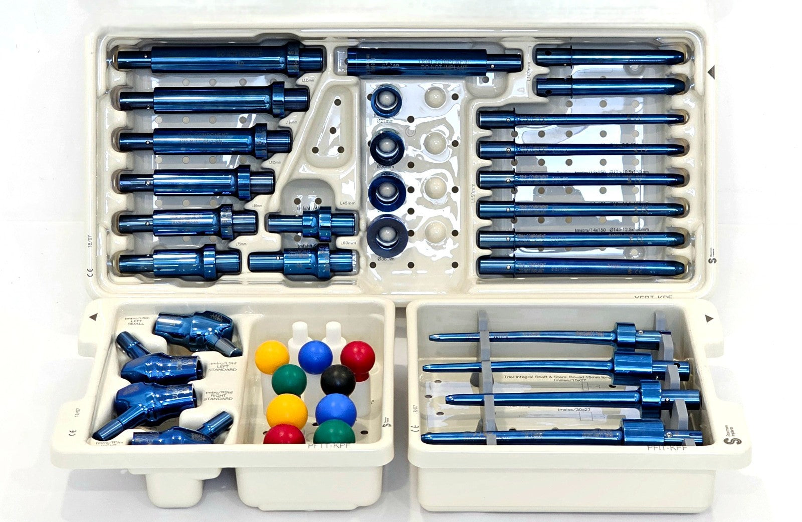 Stryker Stanmore Implants Proximal Femur Trials Tray