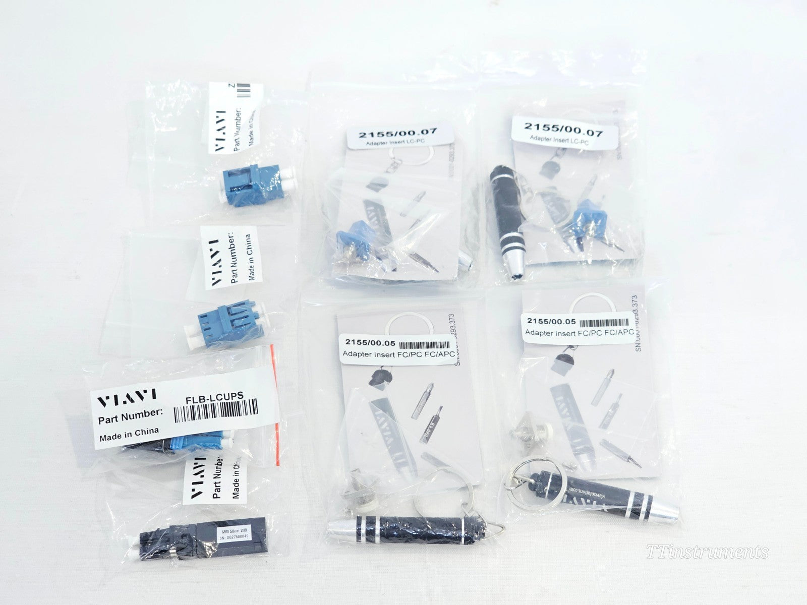 Calibrated VIAVI OLP-82P OLS-36V2 P5000i Fiber Inspection Kit FIT-COMM-B20