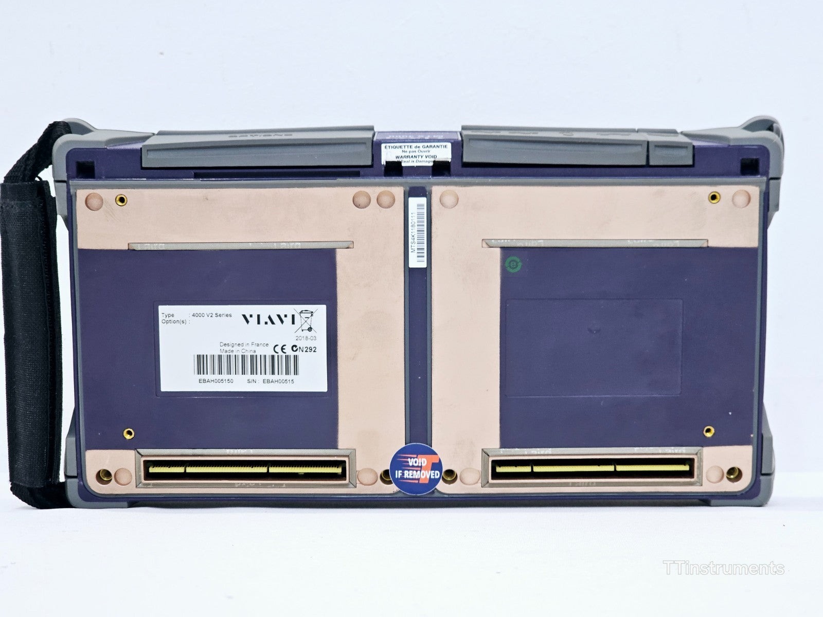 Viavi JDSU MTS 4000 V2 with 4138 FMA365 1310 1550 + 1650nm Live SM OTDR APC