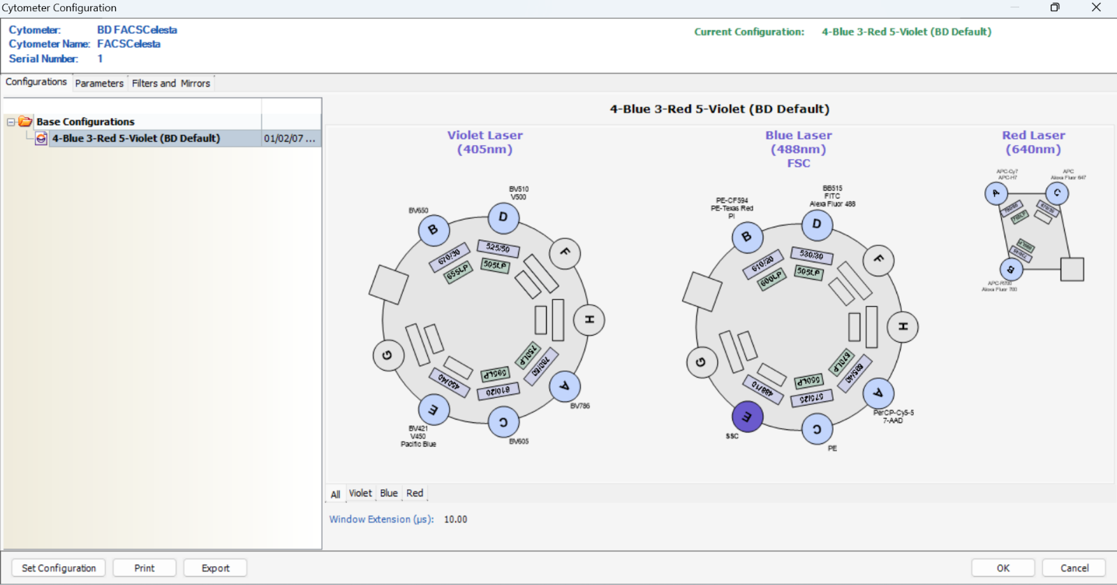 BD FACSCelesta Multicolor Flow Cytometer 3 Lasers BVR w/ BD HTS + Supply System.
