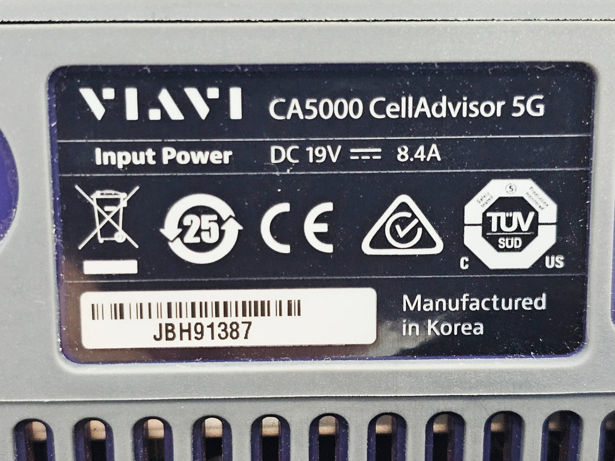 Viavi CA5000 CellAdvisor 5G NR + LTE/LTE-A FDD Signal Analyzer with ccessories8