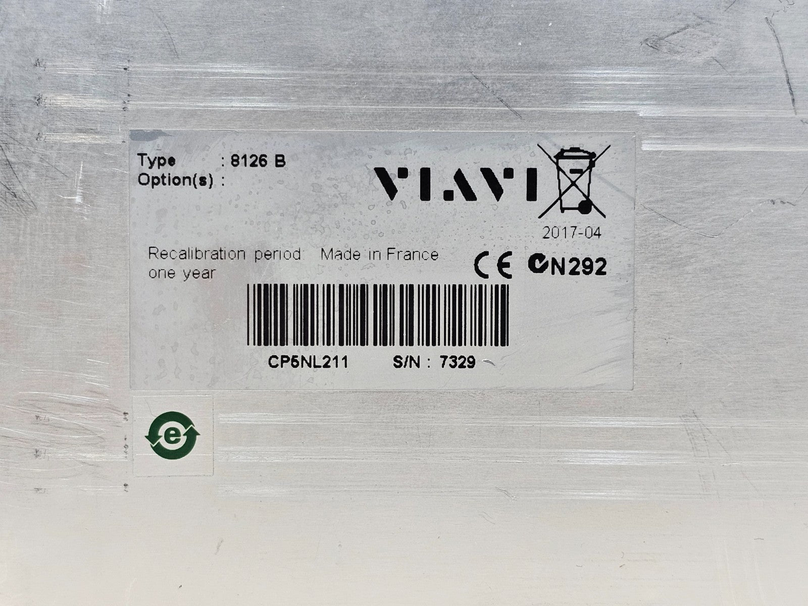 Viavi MTS 6000A V2 + 8126B Singlemode Module OTDR 1310/1550nm Power Meter Source