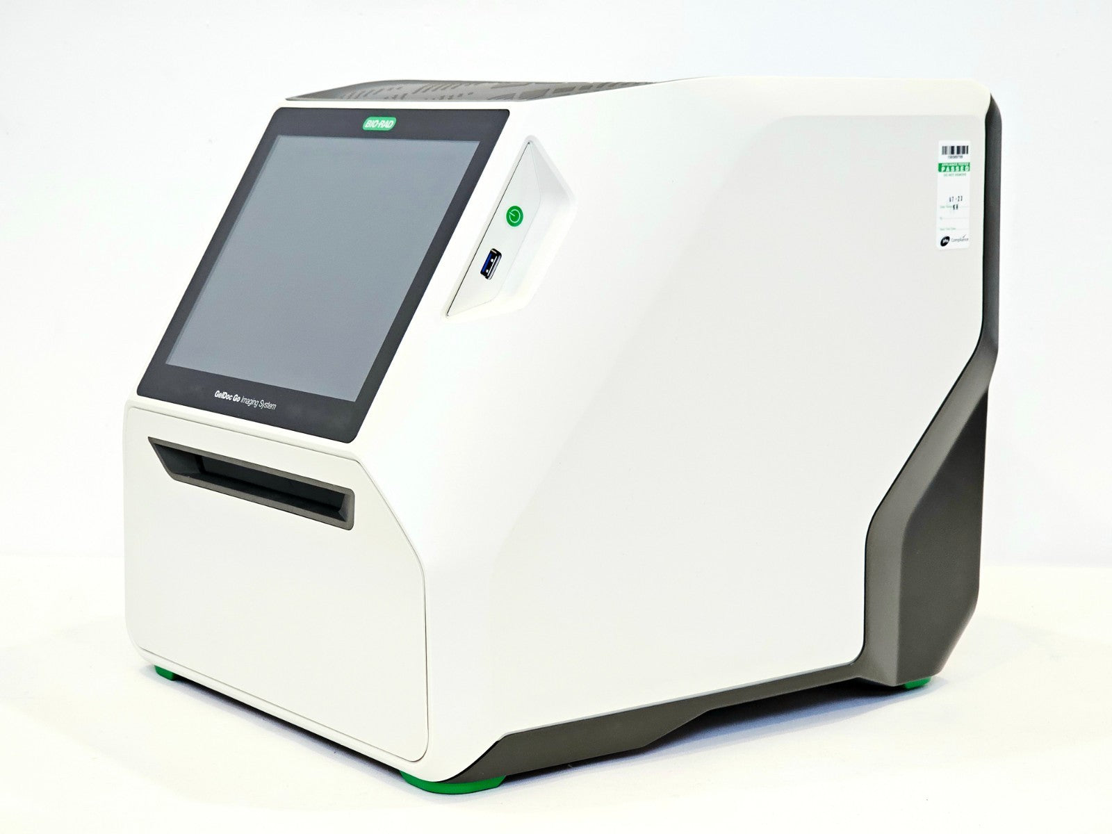 Bio-Rad GelDoc side profile view of refurbished gel documentation unit