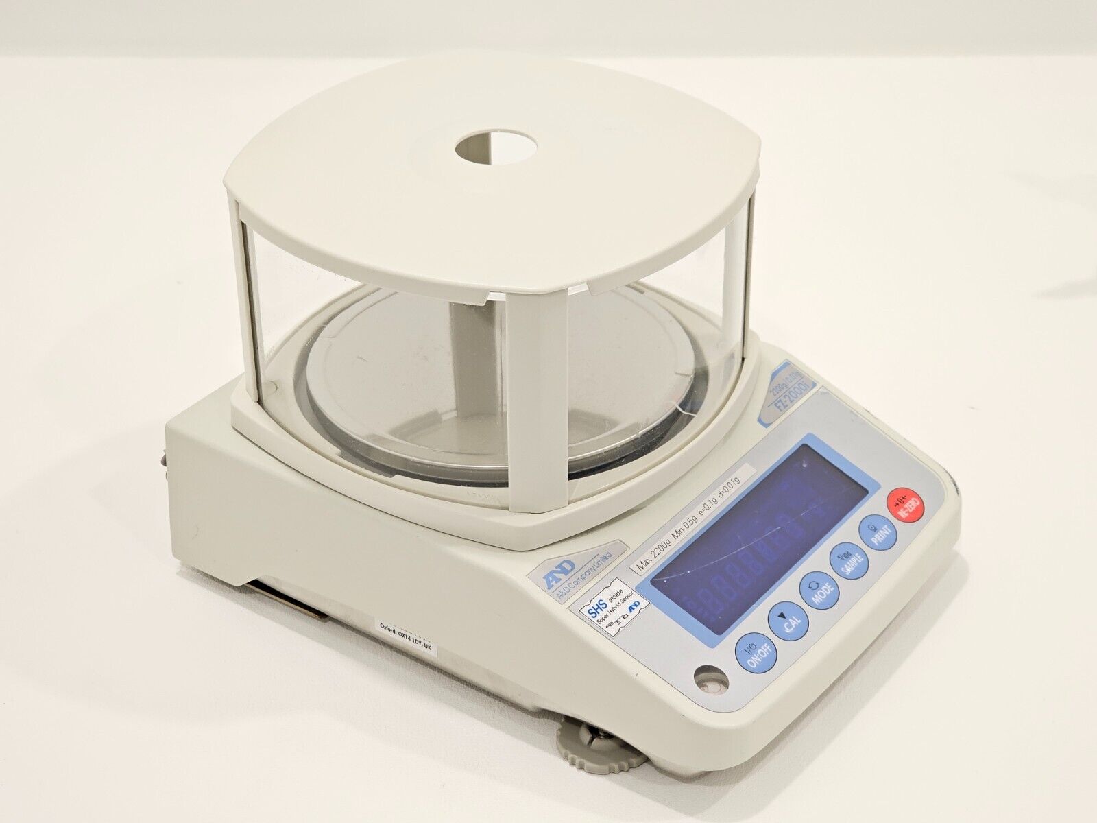 A&D SLS Lab Pro Precision Balance Scale FZ-2000i 2200g 0.01g