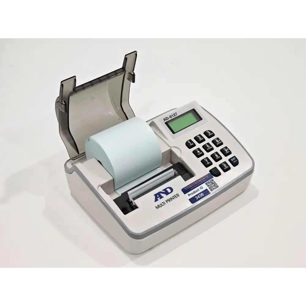 A&D FZ-2000i balance stainless steel weighing pan detail view