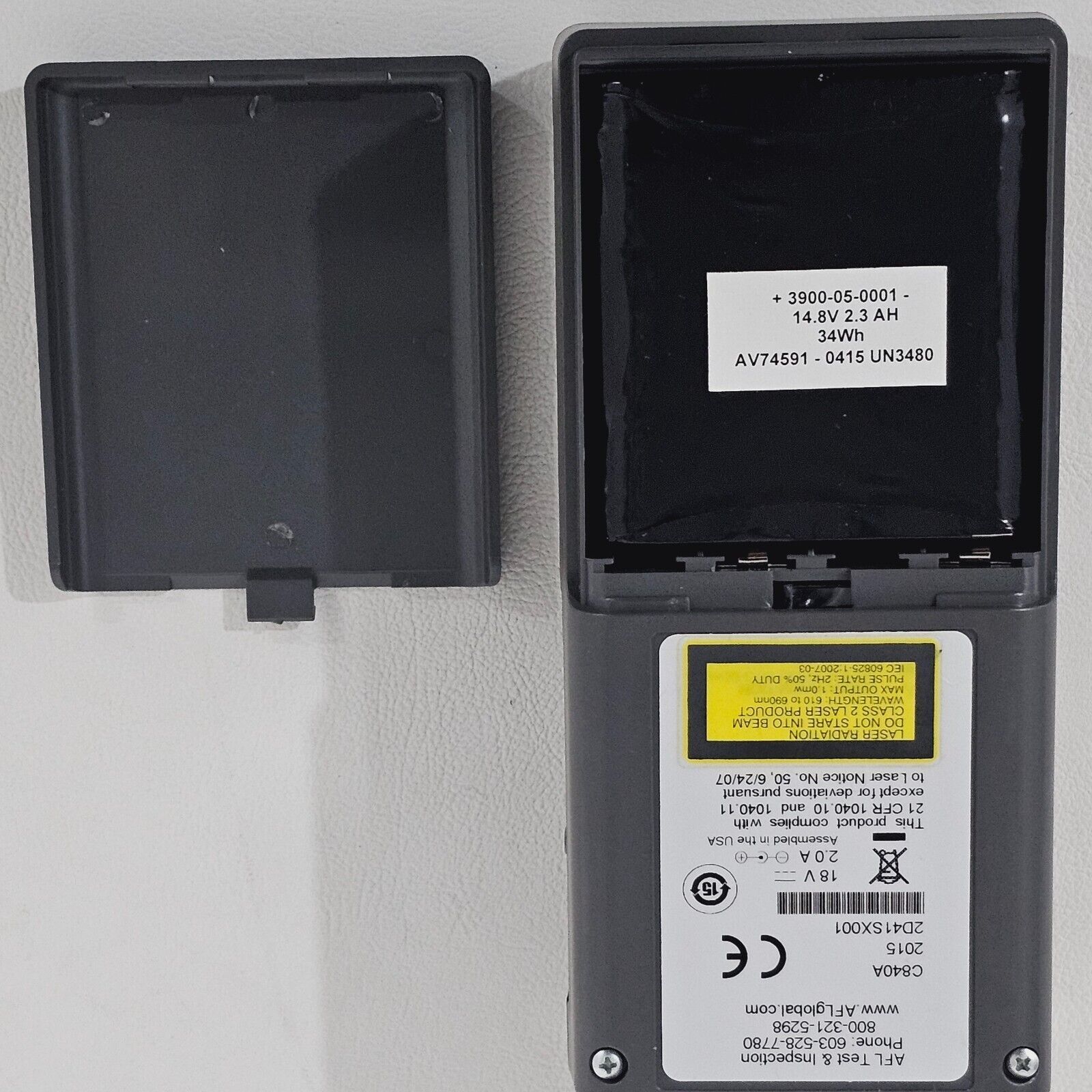 AFL C840A QUAD Fiber Optic Certification Tester 850/1300 1310/1550nm SM MM