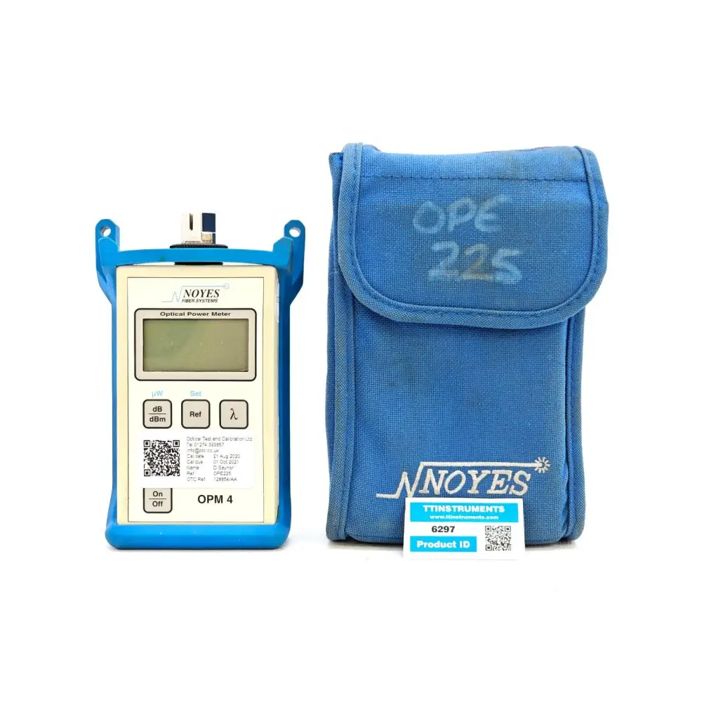 AFL Noyes OPM 4 Optical Power Meter OPM4-2C SM MM 850/1300/1310/1550nm +6 to -60