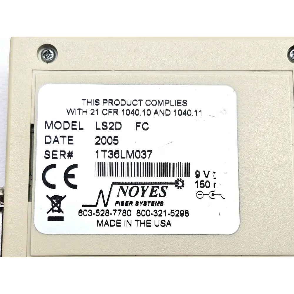 AFL Noyes OPM4-3D & LS2D FC Laser Source (1310/1550) and Power Meter
