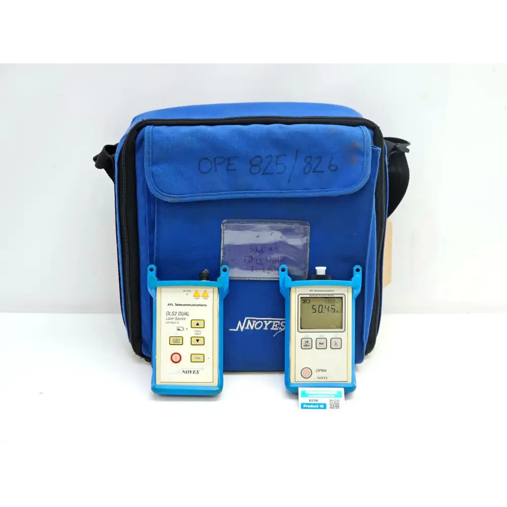 AFL Noyes OPM4-3D & LS2D FC Laser Source (1310/1550) and Power Meter