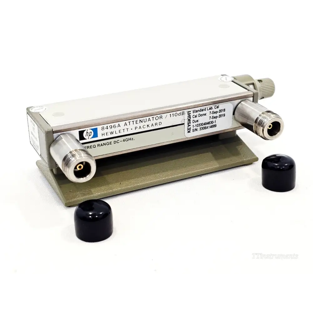 Agilent 8496A 0-110 dB Manual Step Attenuator 0-4 GHz Opt. 001