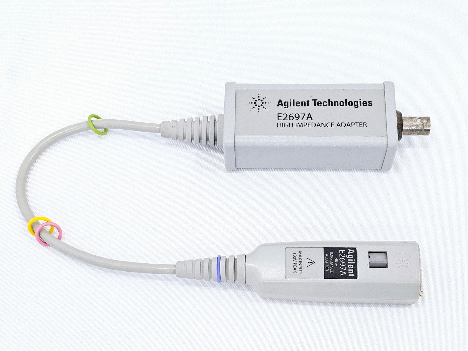 Agilent E2697A High Impedance Adapter + 10073C 10:1 Probe 500MHz 100V