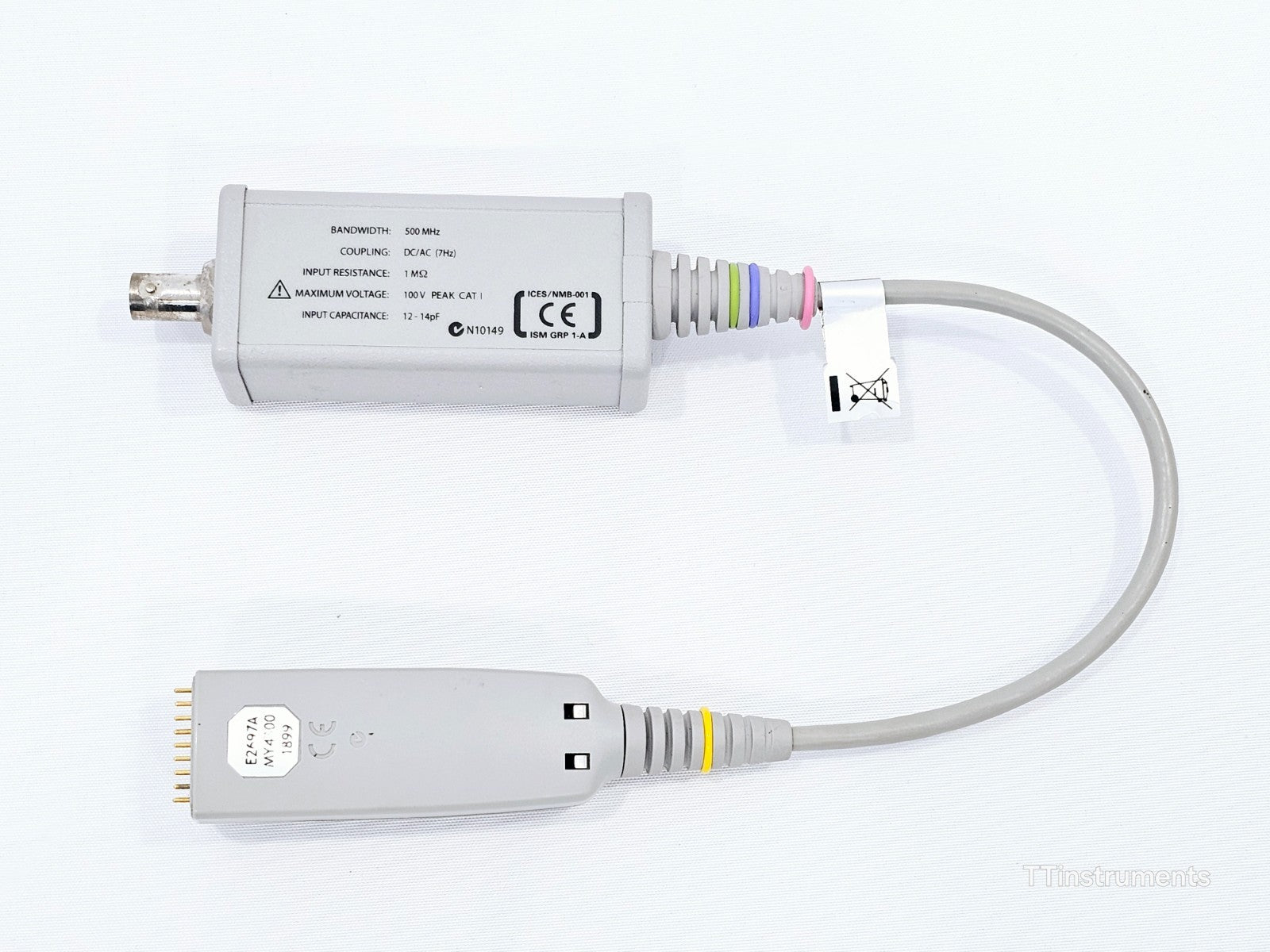 Agilent E2697A High Impedance Adapter + N2873A 10:1 Probe 500MHz