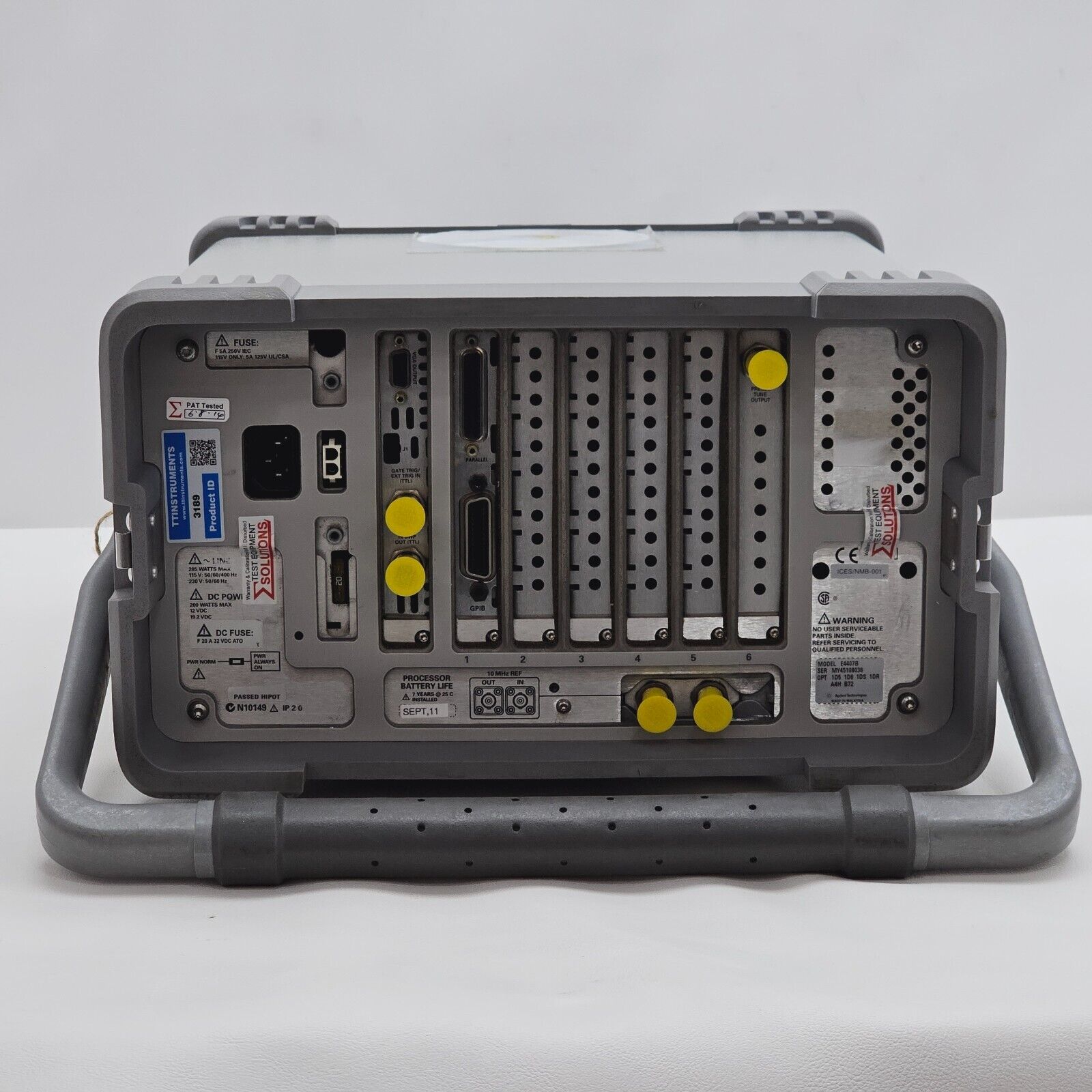 Agilent E4407B 9kHz-26.5GHz ESA-E Series Spectrum Analyzer Opt. 1D5/6/S/R A4H B7