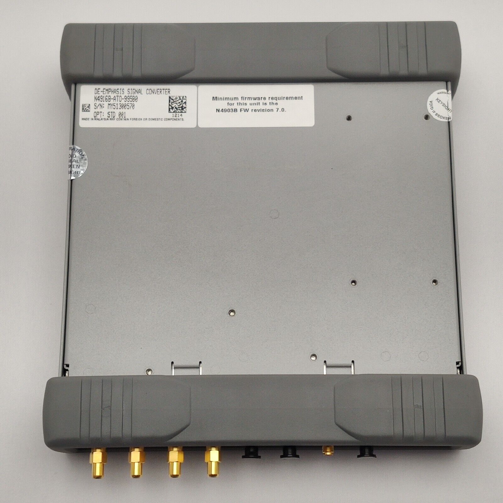 Agilent Keysight N4916B De-Emphasis Signal Converter Opt: STD 001