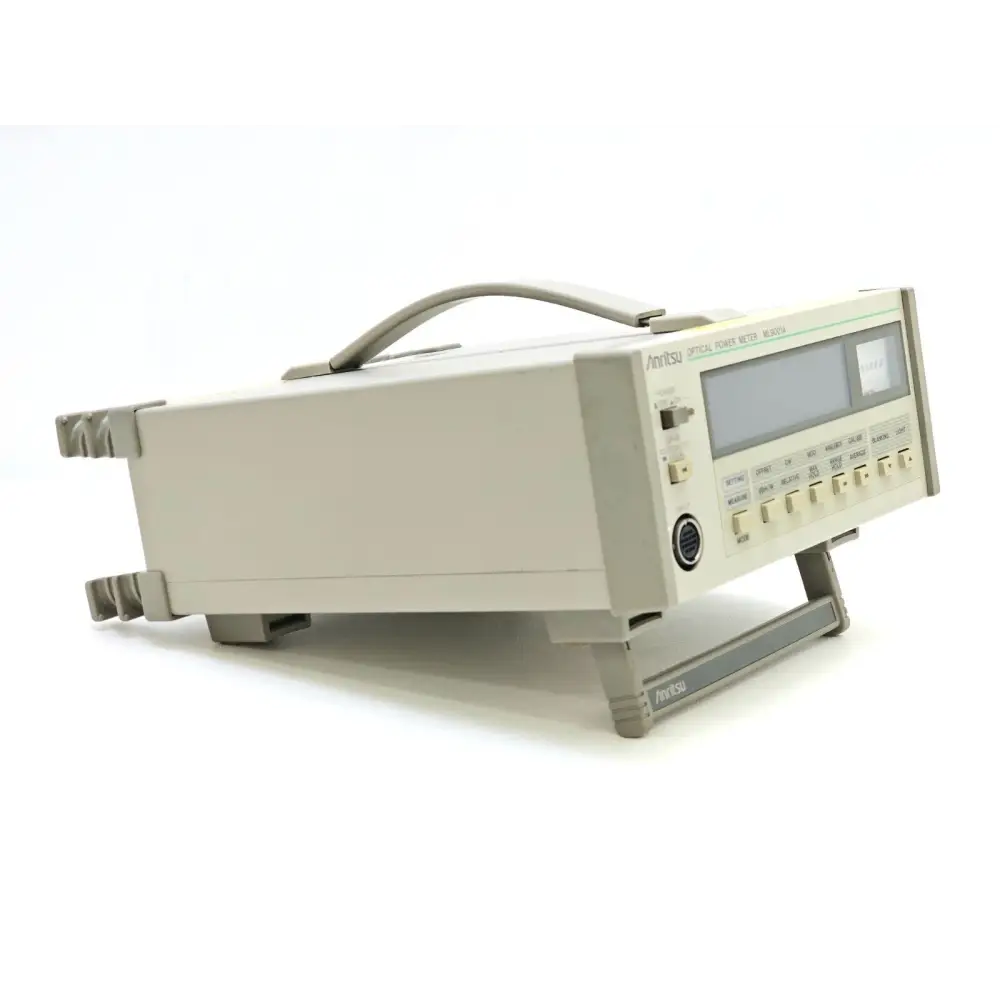 Anritsu ML9001A optical power meter rear panel showing GPIB interface connector