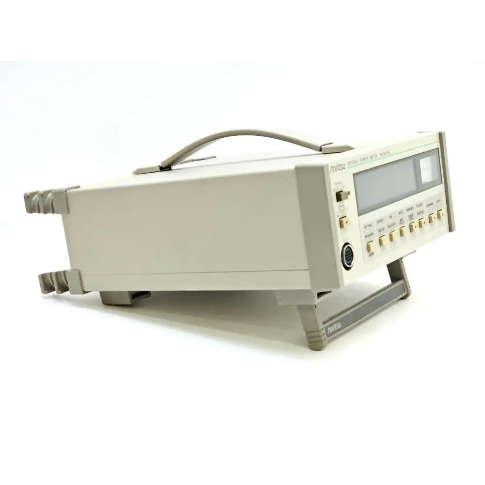 Anritsu ML9001A optical power meter right side view showing sensor port and controls