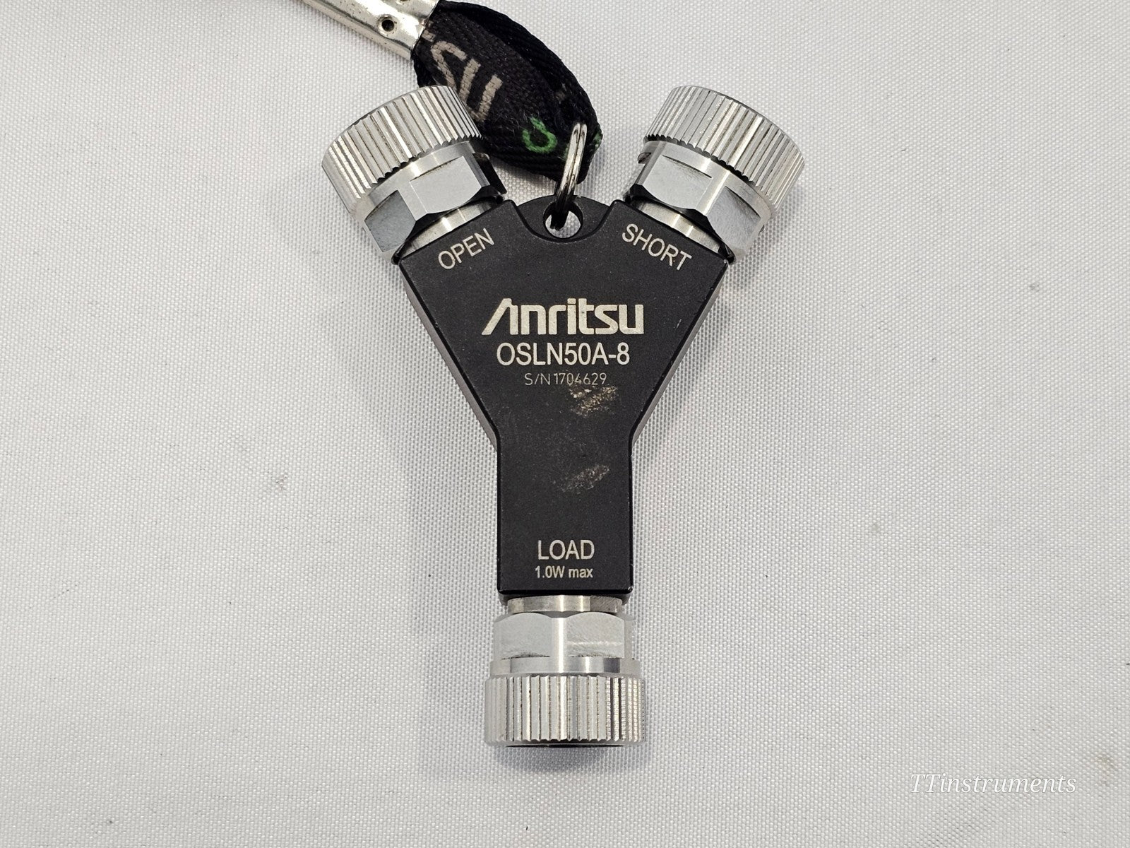 Anritsu S331E SiteMaster angled three-quarter front view showing full instrument profile