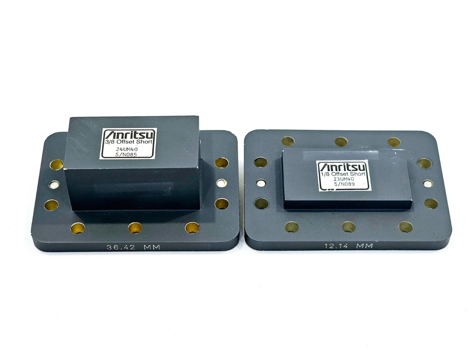Anritsu WR229 Waveguide Calib Kit 26UM40 24UM40 23UM40 35UM40N 3.30 - 4.90 GHz