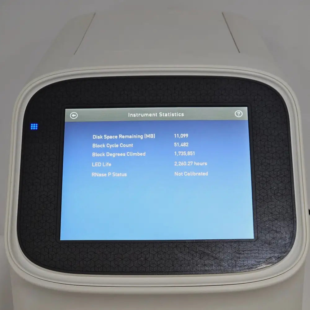 QuantStudio 1 real-time PCR system right-side view showing compact benchtop footprint
