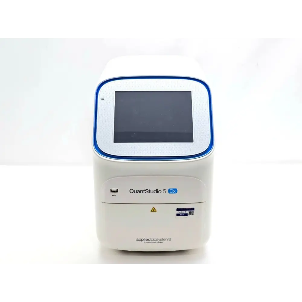 Applied Biosystems QuantStudio 5 Dx Real-Time PCR System 96-well 0.2 mL benchtop instrument front view
