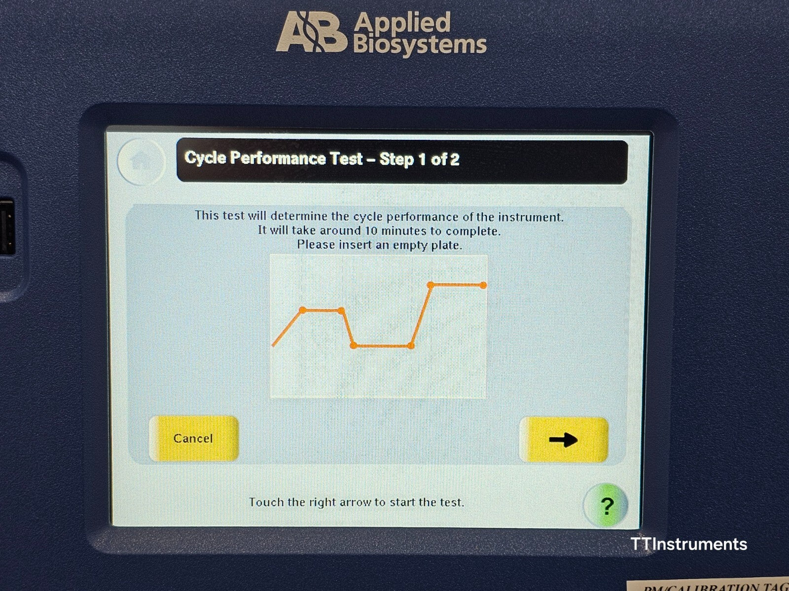 Applied Biosystems StepOnePlus Real-Time PCR System 96-Well 4376592 MFD 2011