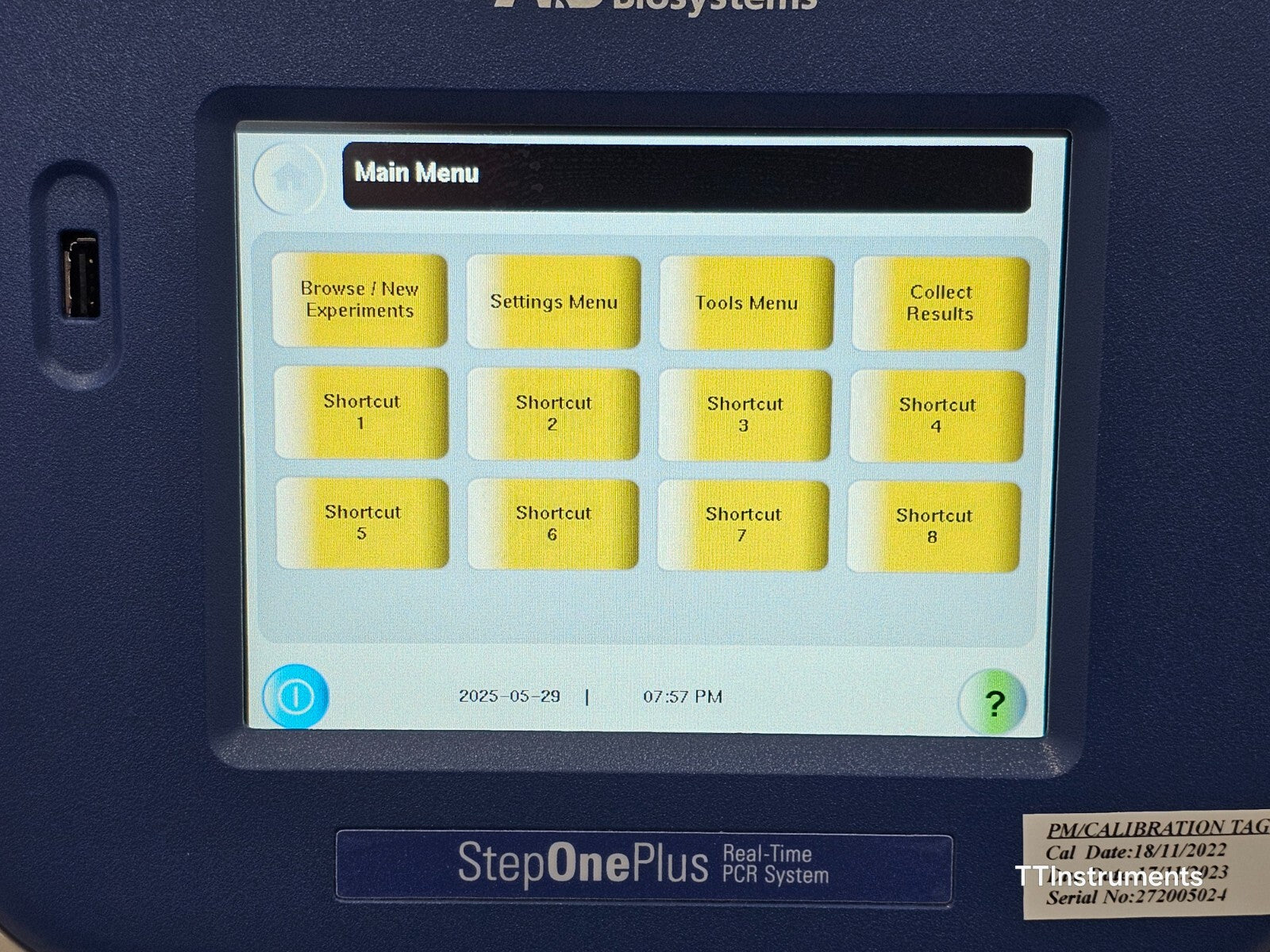 Applied Biosystems StepOnePlus Real-Time PCR System 96-Well 4376592 MFD 2011