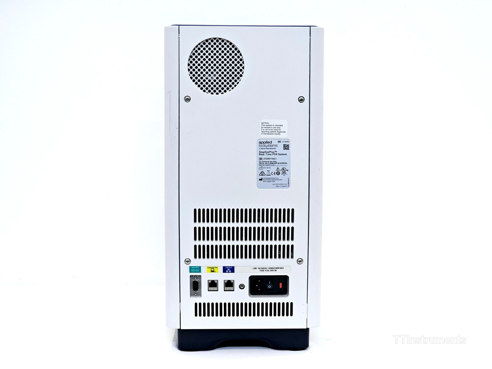 Applied Biosystems StepOnePlus Real-Time PCR System 96-Well 4376592 MFD 2017
